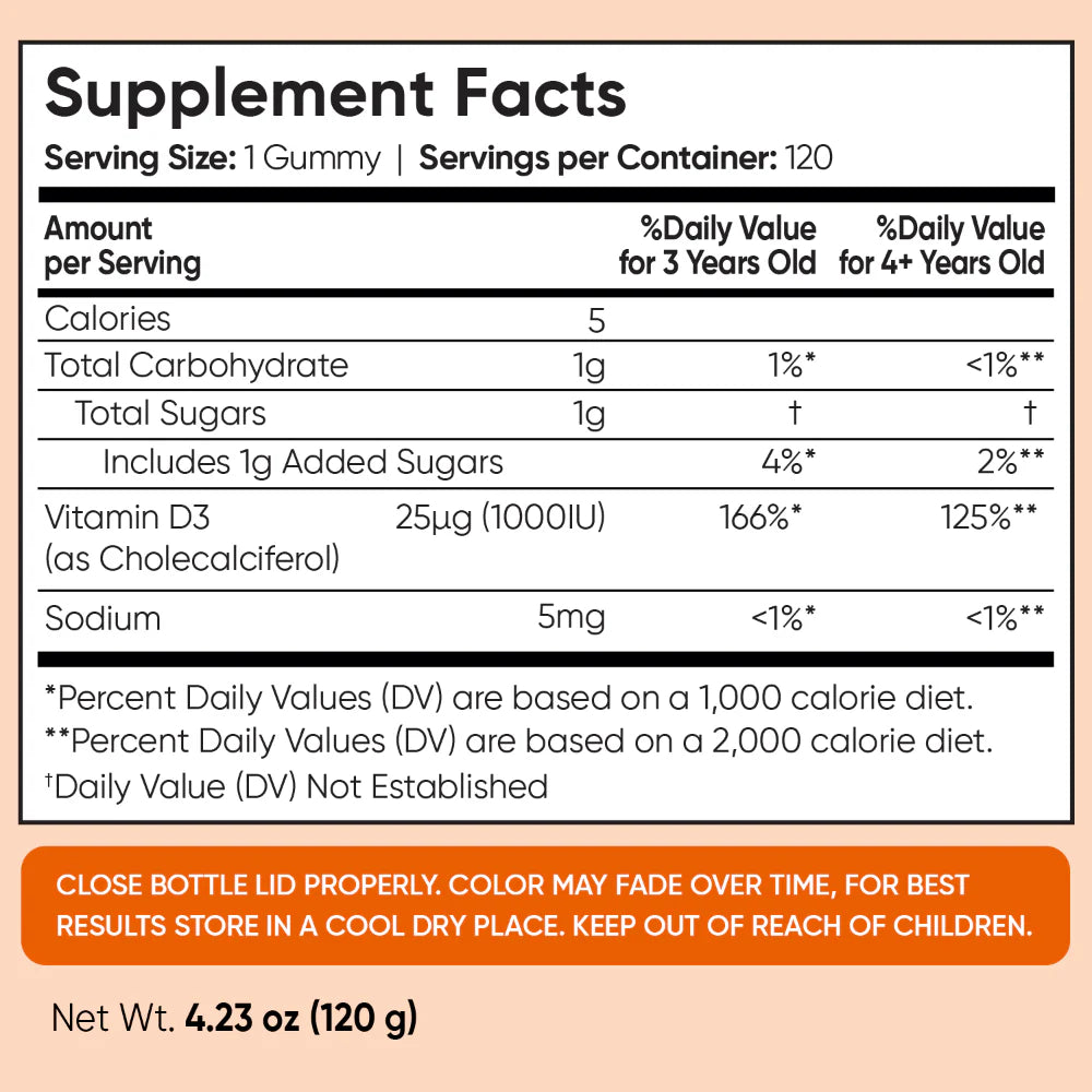 Vitamin D3 Gummies