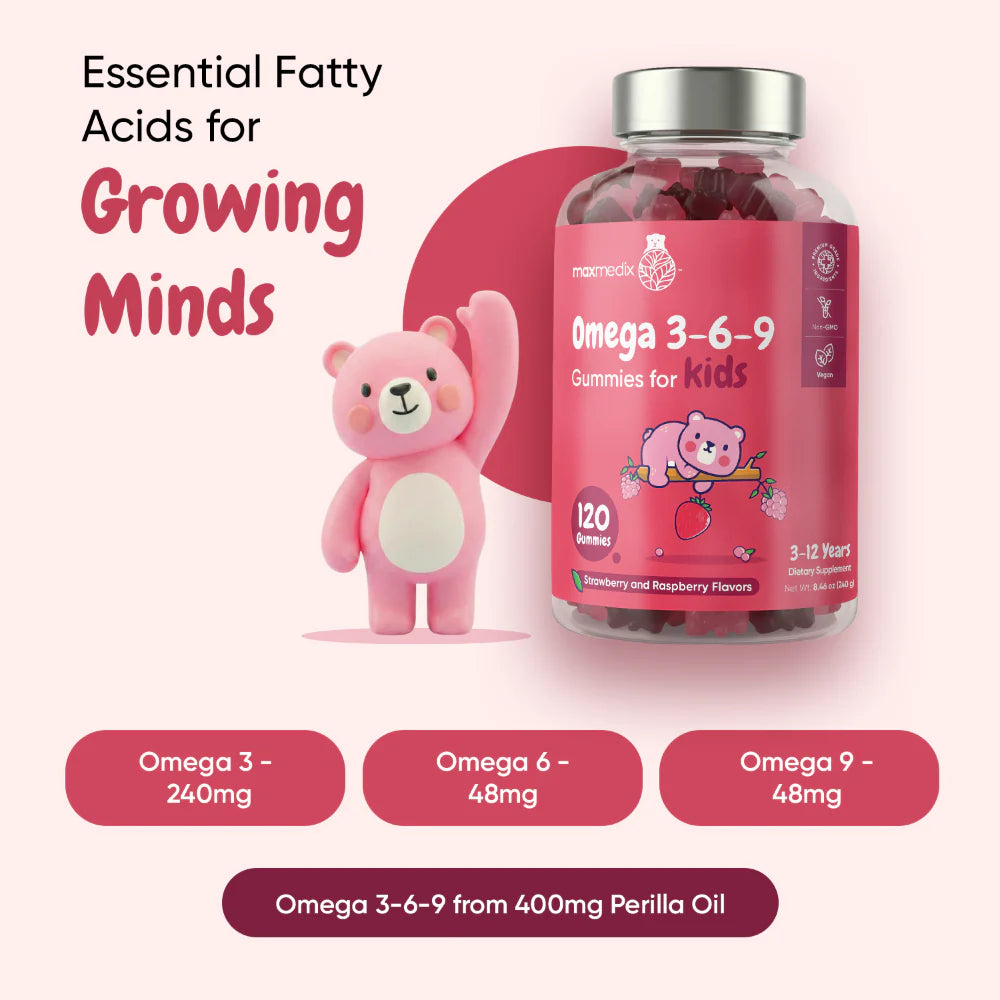 Omega 3-6-9 Gummies for Kids