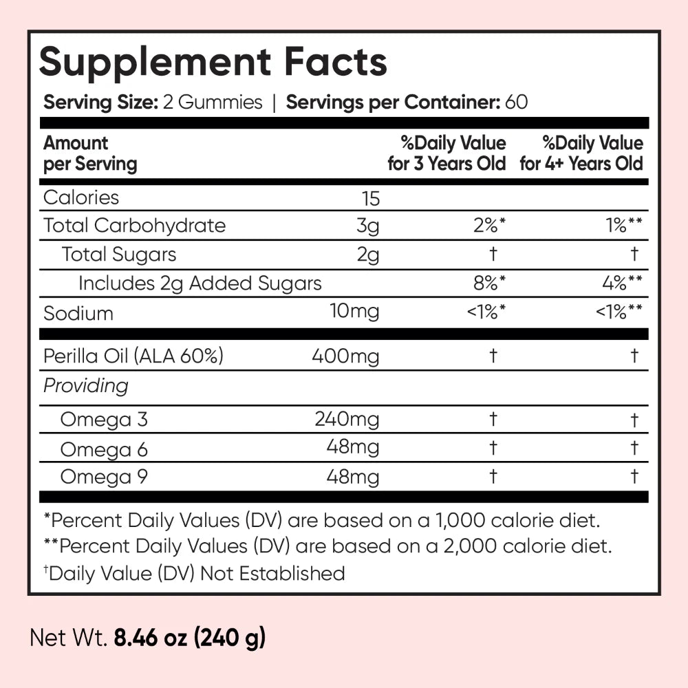 Omega 3-6-9 Gummies for Kids