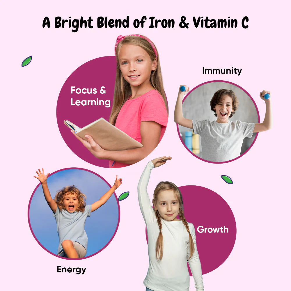 Iron & Vitamin C Gummies for Kids