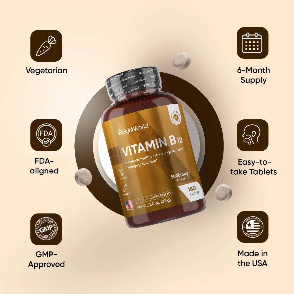 Vegan Vitamin B12 Tablets