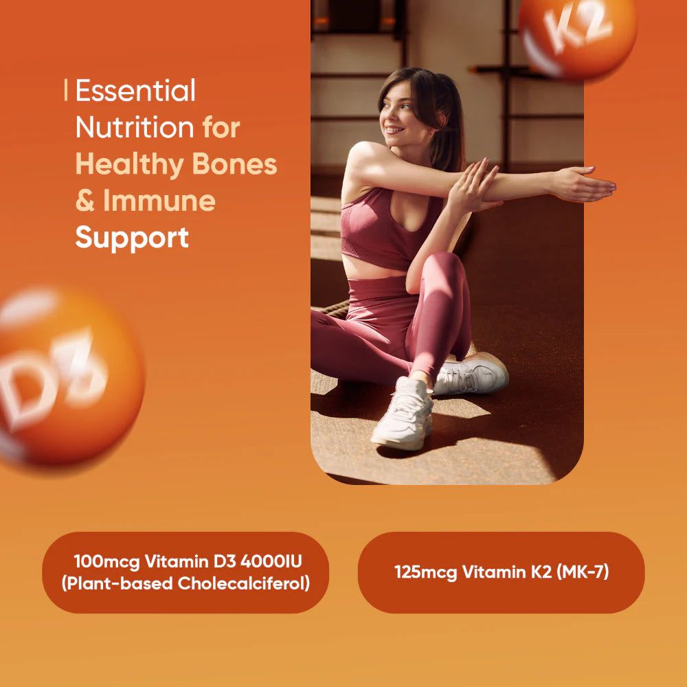Vitamin D3 + K2 Tablets