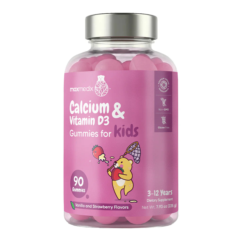 Calcium and Vitamin D3 Gummies for Kids